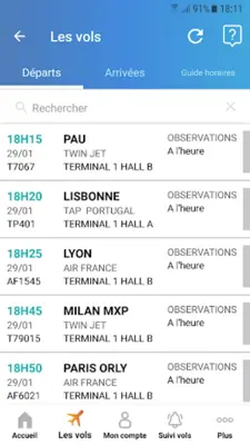 Aéroport Marseille Provence android App screenshot 12