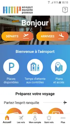 Aéroport Marseille Provence android App screenshot 13