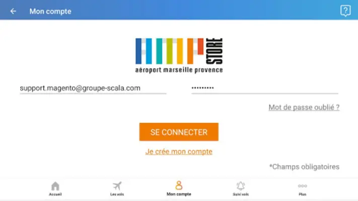 Aéroport Marseille Provence android App screenshot 2